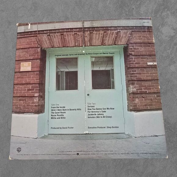 1978 ALICE COOPER Album FROM THE INSIDE Vinyl LP BSK 3263 - Picture 3 of 7